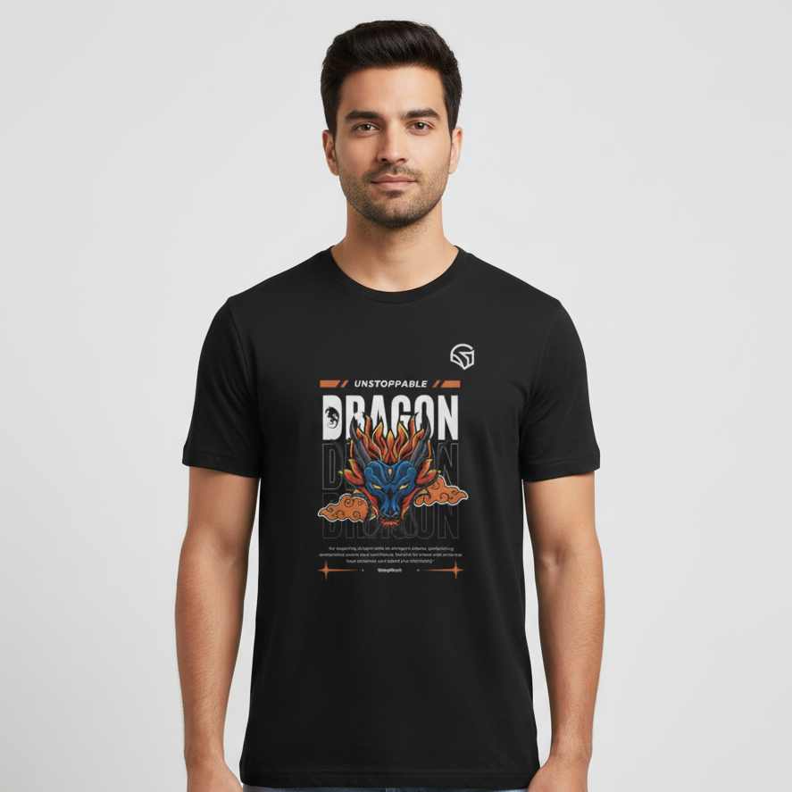 Unstoppable Dragon | Premium Unisex T-Shirt | WarpRush